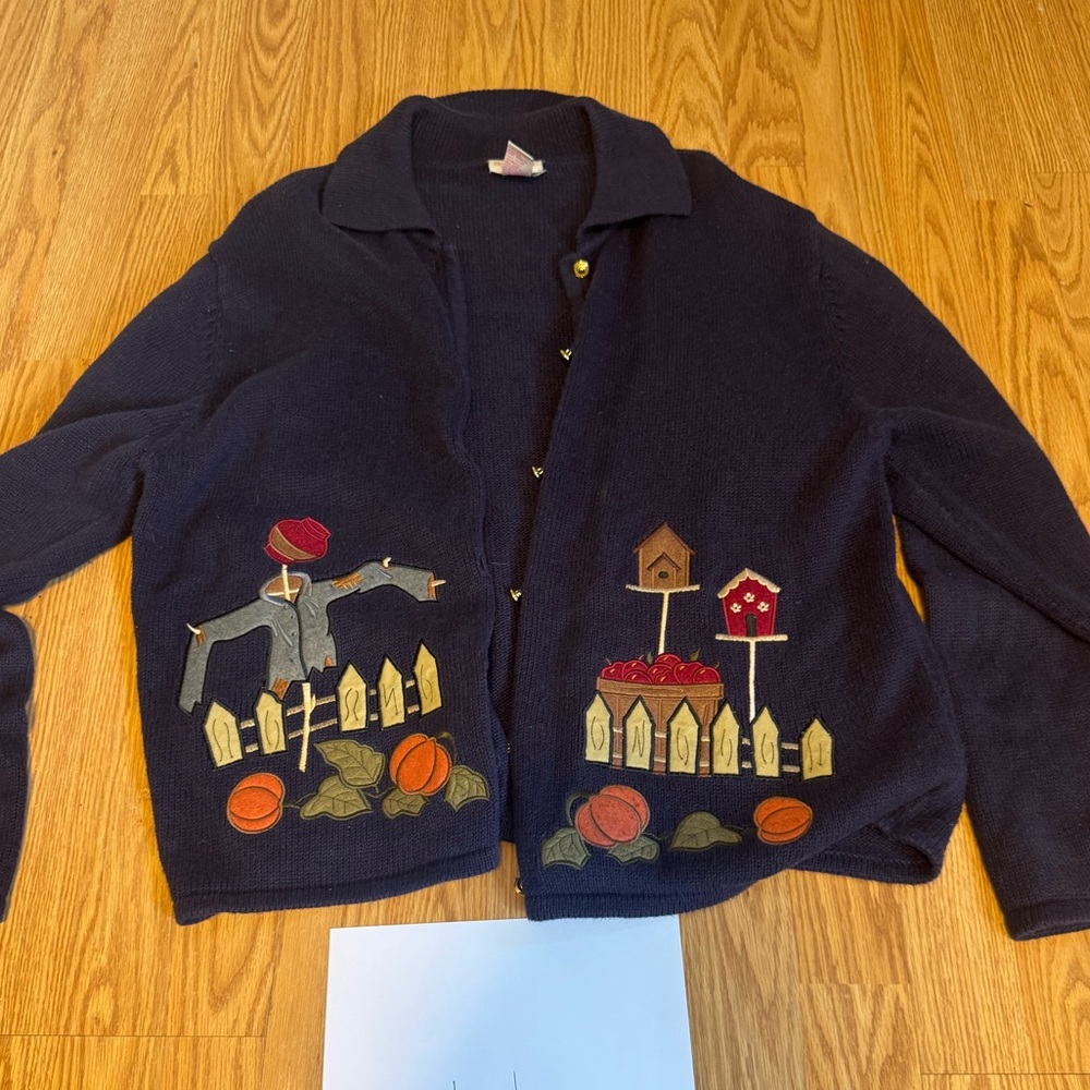 Women’s Crystal Kale Sweater XL